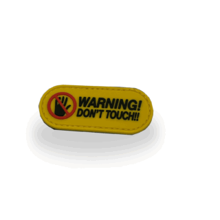 Parche Warning! Don't Touch