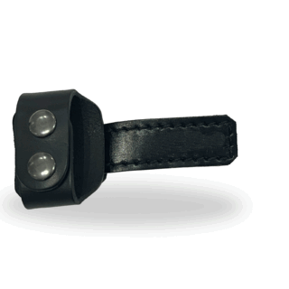 Porta guantes de cuero para guantes finos