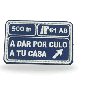 Parche bordado A dar por...