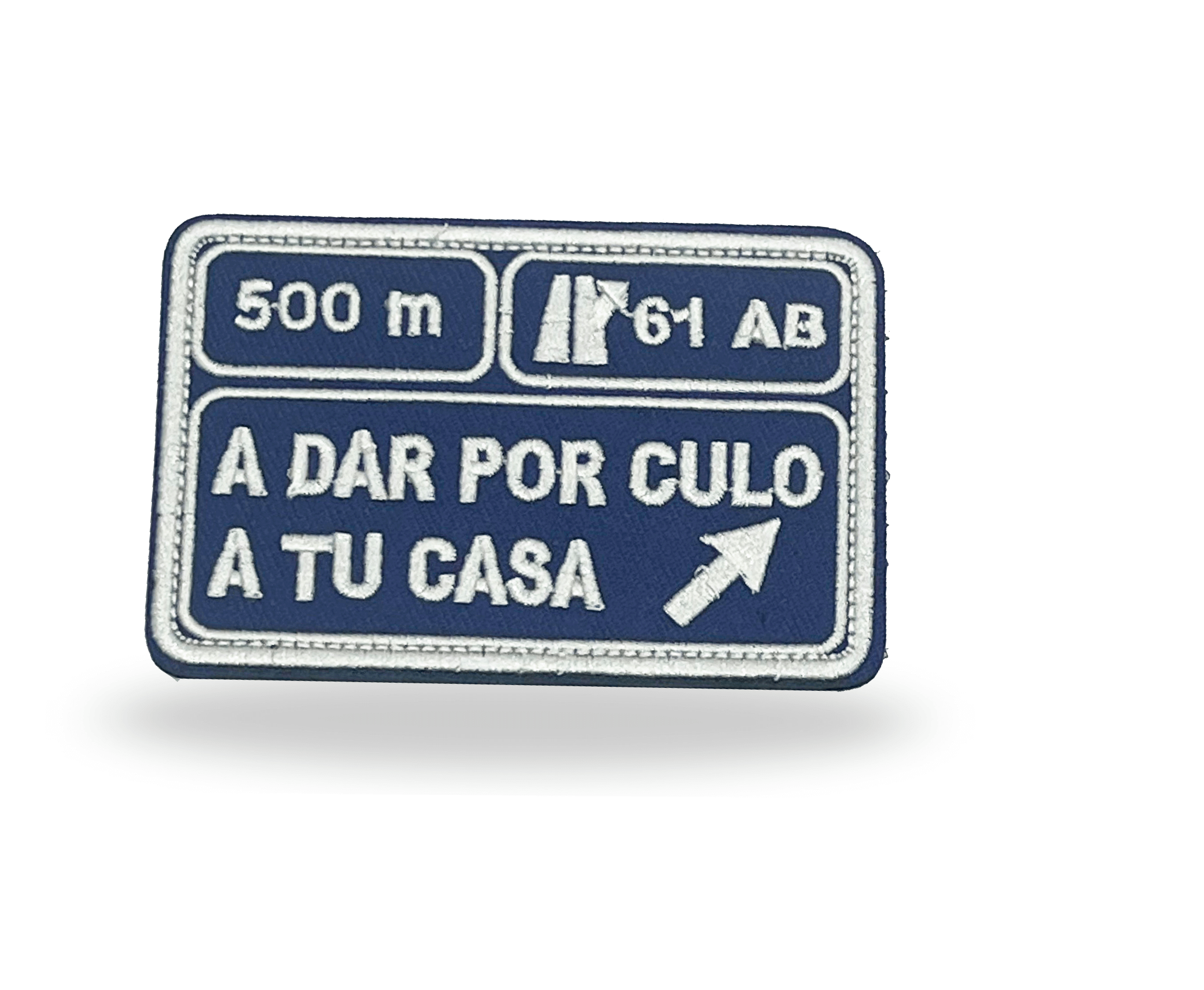 Parche bordado A dar por…