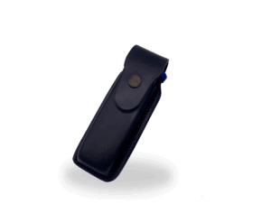 Porta cargador de piel tapado