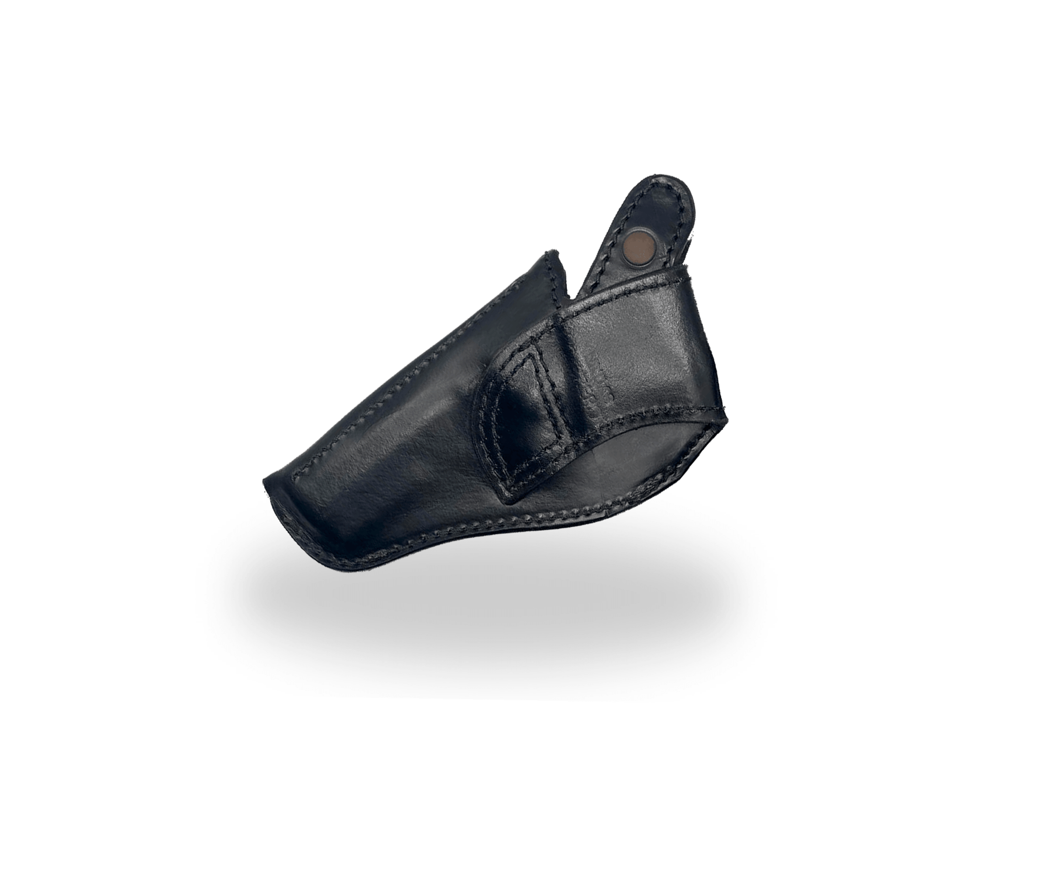 Funda de revólver 0.38 (4") de vigilante de seguridad (cuero) - Imagen 2