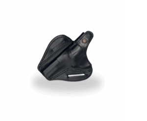 Funda de revólver 0.38 (4") de vigilante de seguridad (cuero)