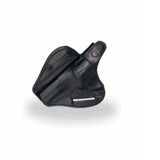 Funda de revólver 0.38 (4") de vigilante de seguridad (cuero)