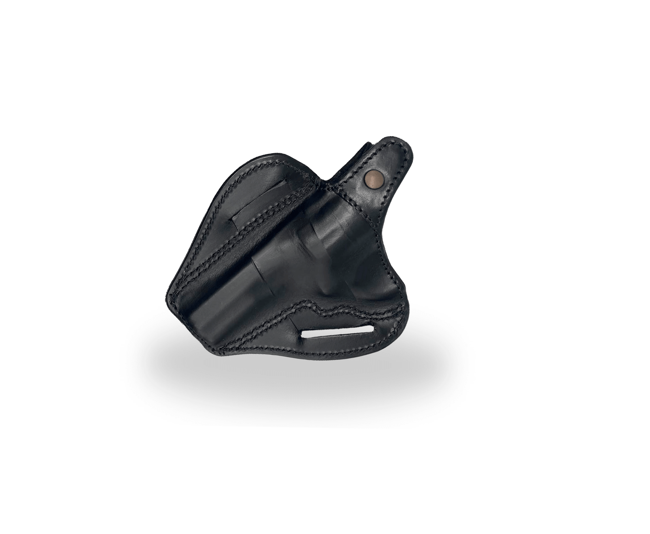 Funda de revólver 0.38 (4″) de vigilante de seguridad (cuero)