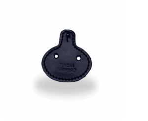 Portaplacas de piel para vigilante de seguridad